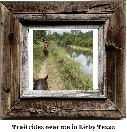 trail rides near me in Kirby, Texas